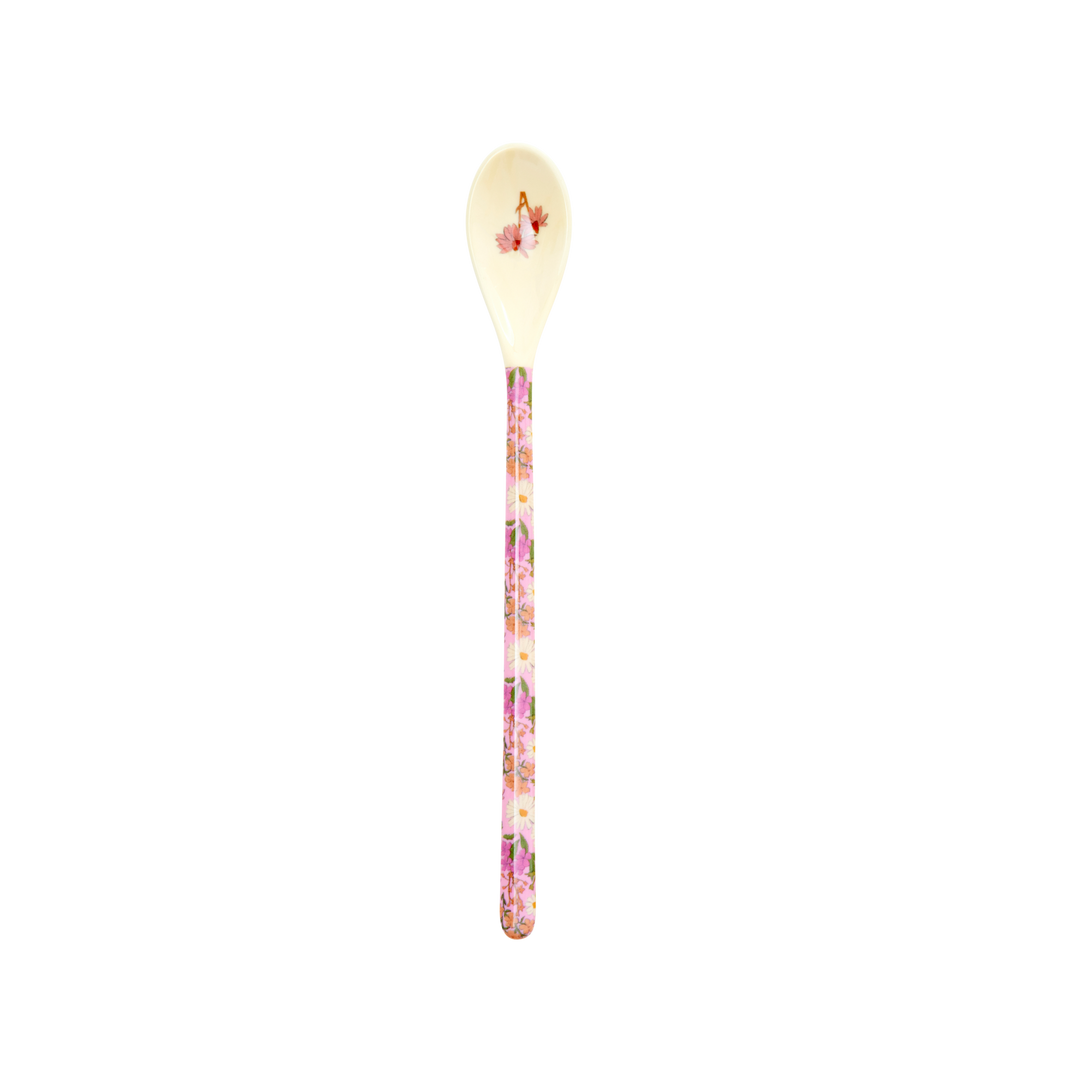 Flower Me Happy Melamine Latte Spoon
