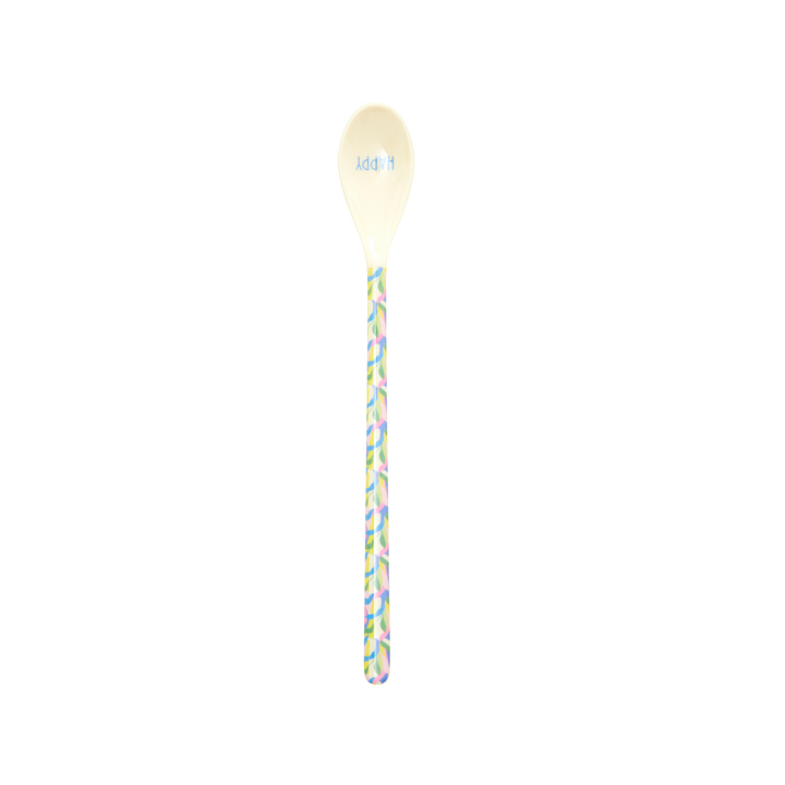 Flower Me Happy Melamine Latte Spoon