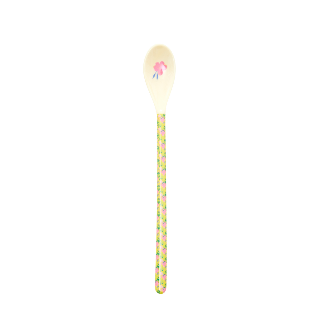 Flower Me Happy Melamine Latte Spoon