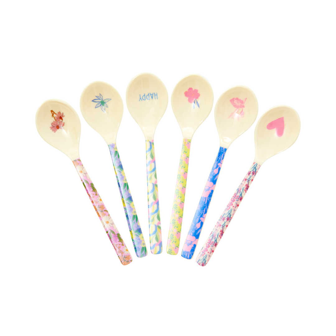 Flower Me Happy Melamine Teaspoon