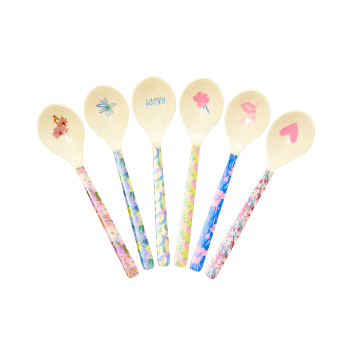 Flower Me Happy Melamine Teaspoon