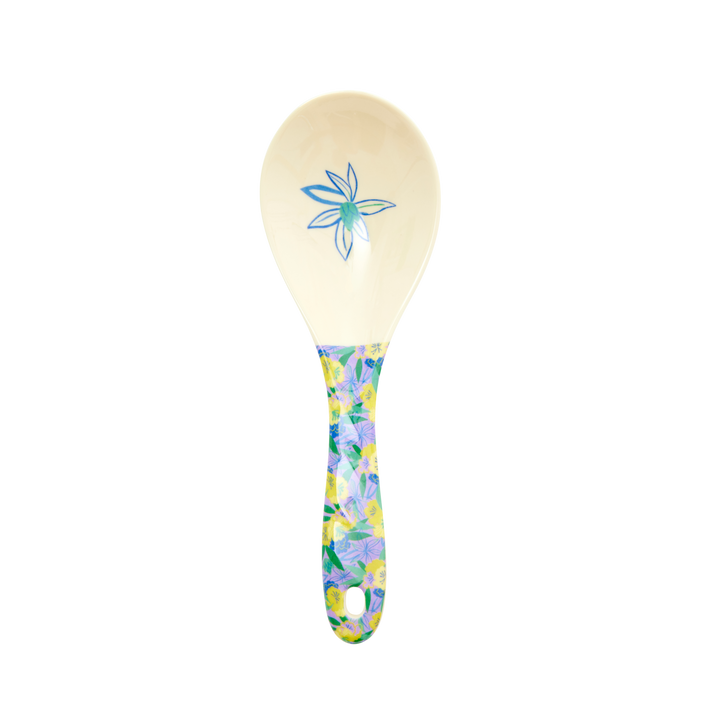 Flower Me Happy Melamine Salad Spoon