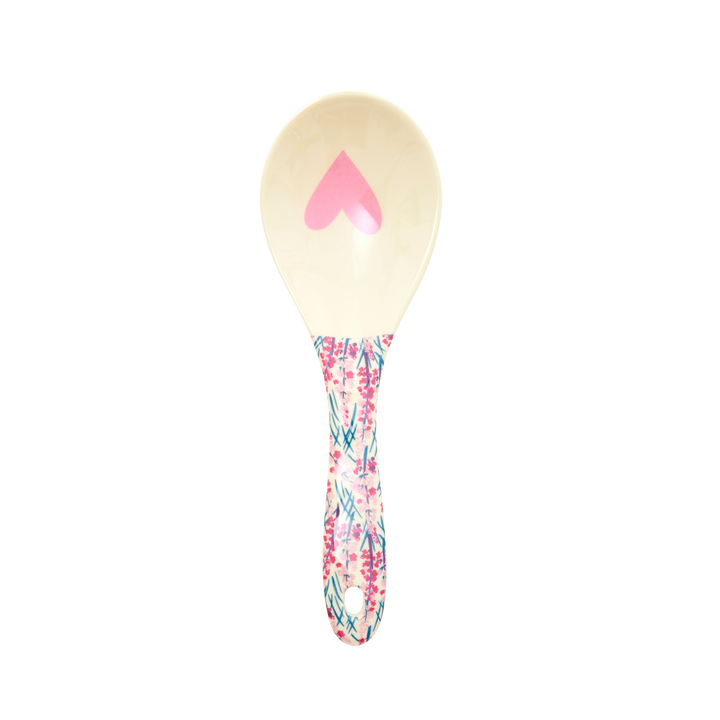 Flower Me Happy Melamine Salad Spoon