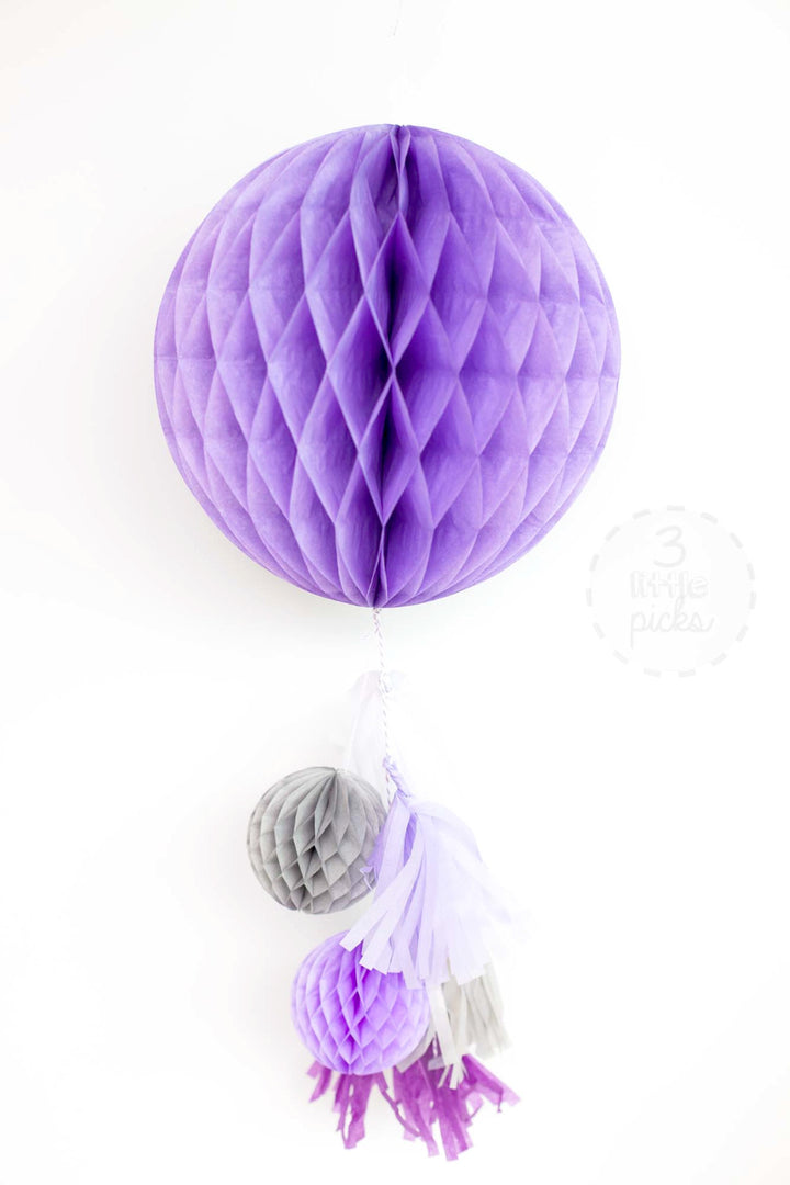 Honeycomb Tassel Kit, Partyware, 3littlepicks - 3LittlePicks