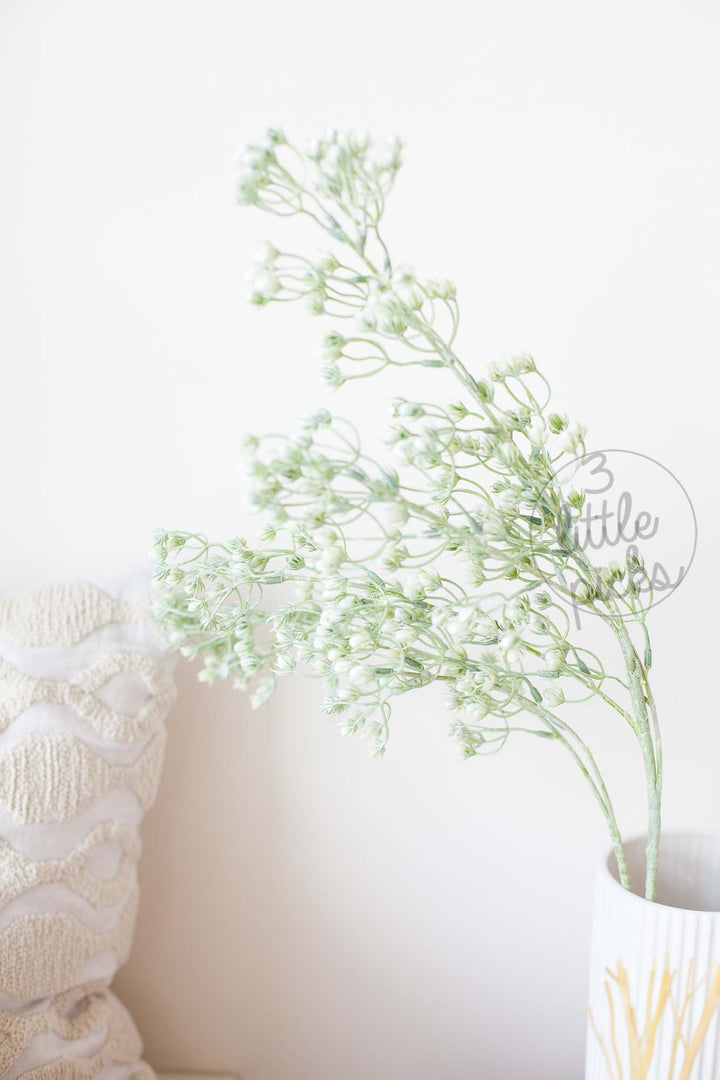 Starry Pastel Green Flowers, Decor, 3littlepicks - 3LittlePicks