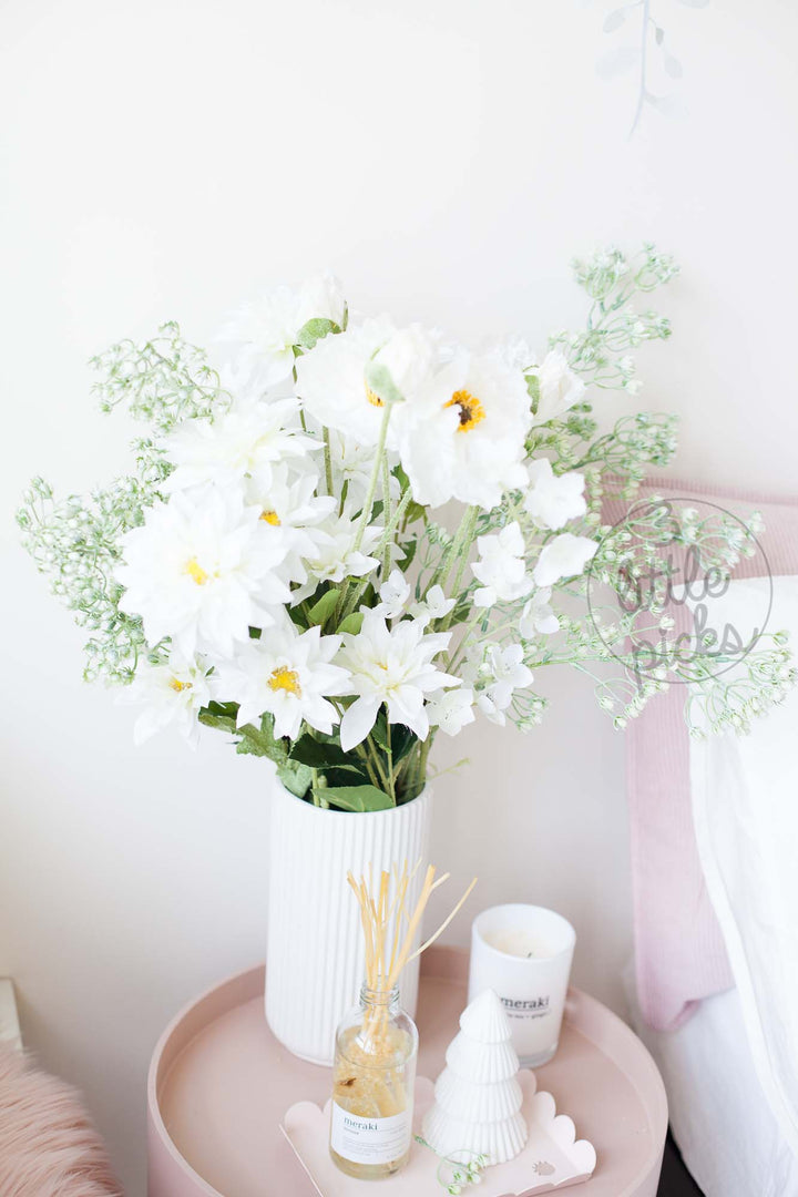 Starry Pastel Green Flowers, Decor, 3littlepicks - 3LittlePicks