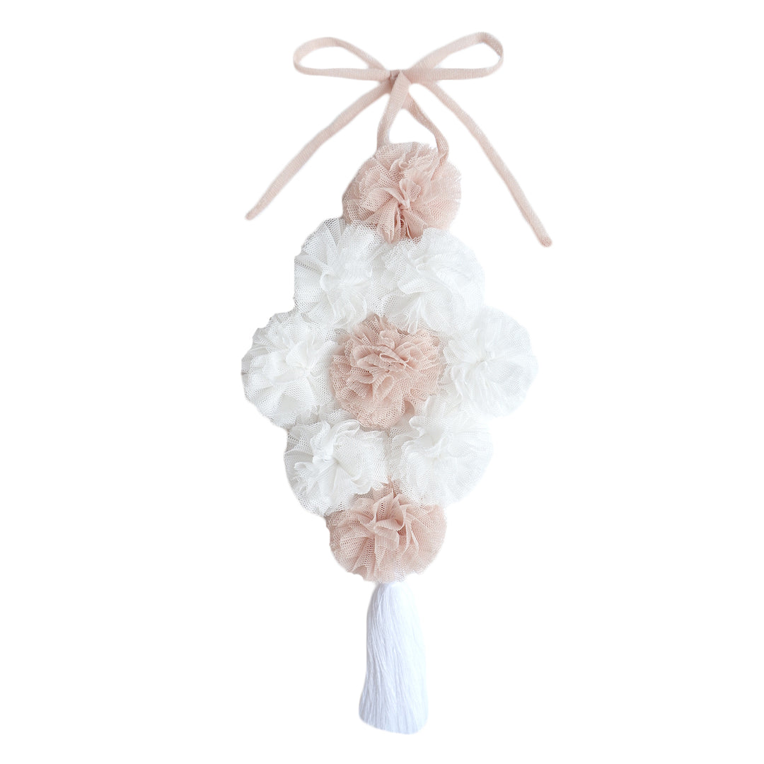 Pom Bouquet Champagne White, Decor, Spinkie - 3LittlePicks