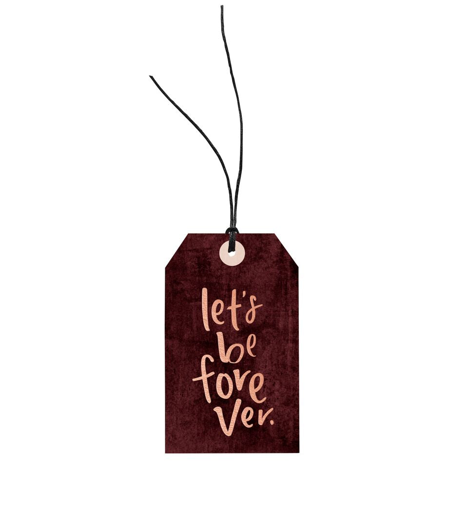 Let's Be Forever Gift Tag, Stationary, Emma Kate Co. - 3LittlePicks