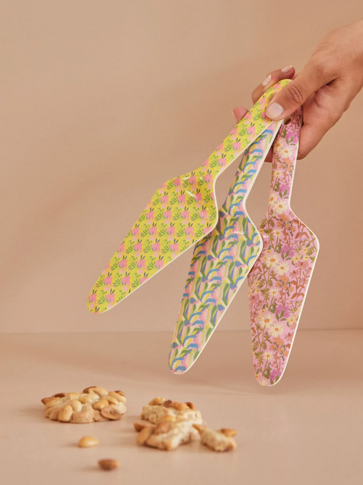 Flower Me Happy Melamine Cake Server