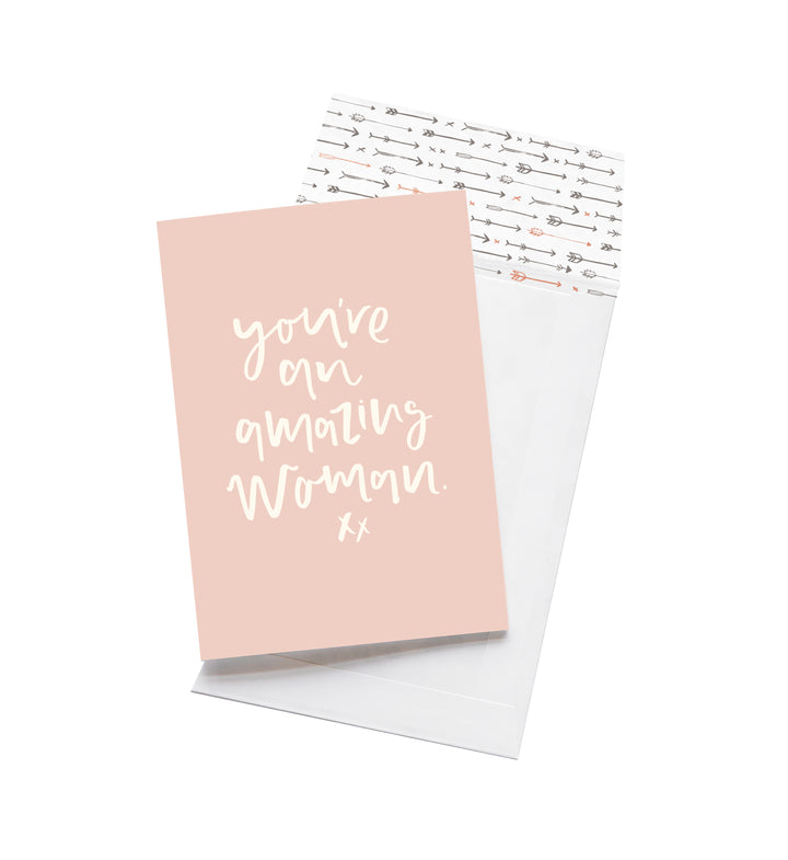 You're An Amazing Woman, Stationery, Emma Kate Co. - 3LittlePicks