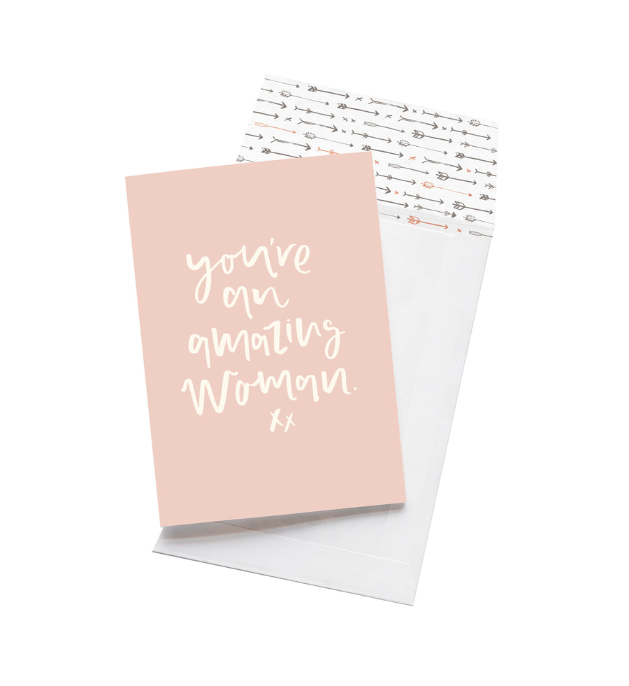 You're An Amazing Woman, Stationery, Emma Kate Co. - 3LittlePicks
