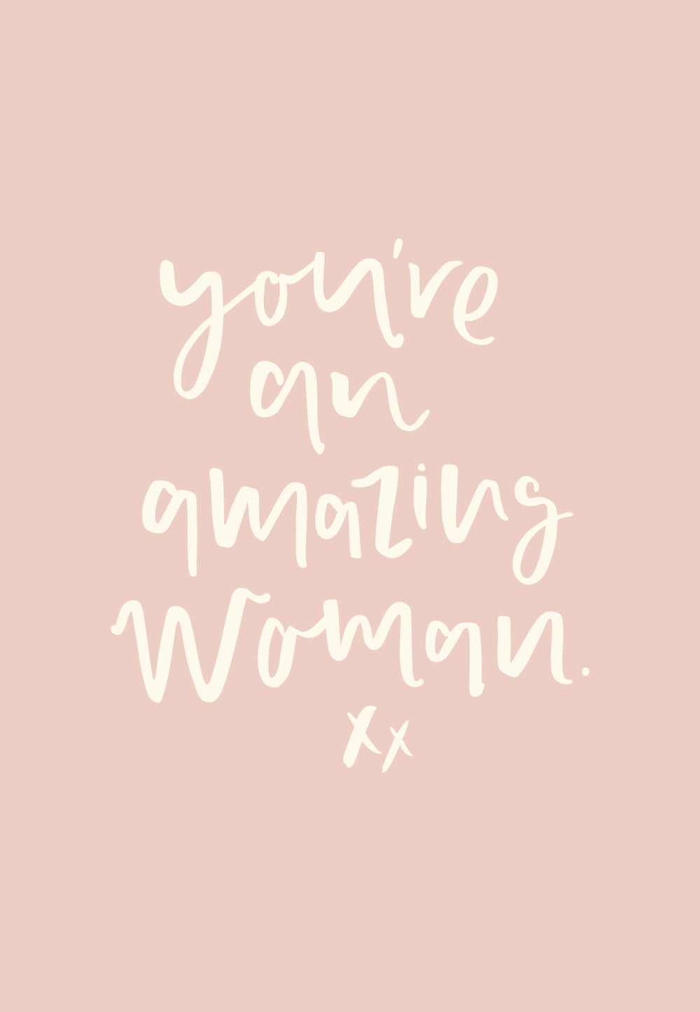 You're An Amazing Woman, Stationery, Emma Kate Co. - 3LittlePicks