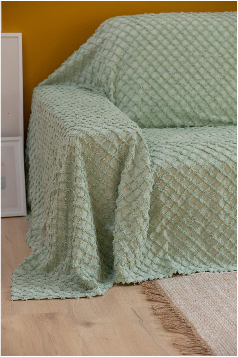 Royal Bedspread Pastel Turquoise