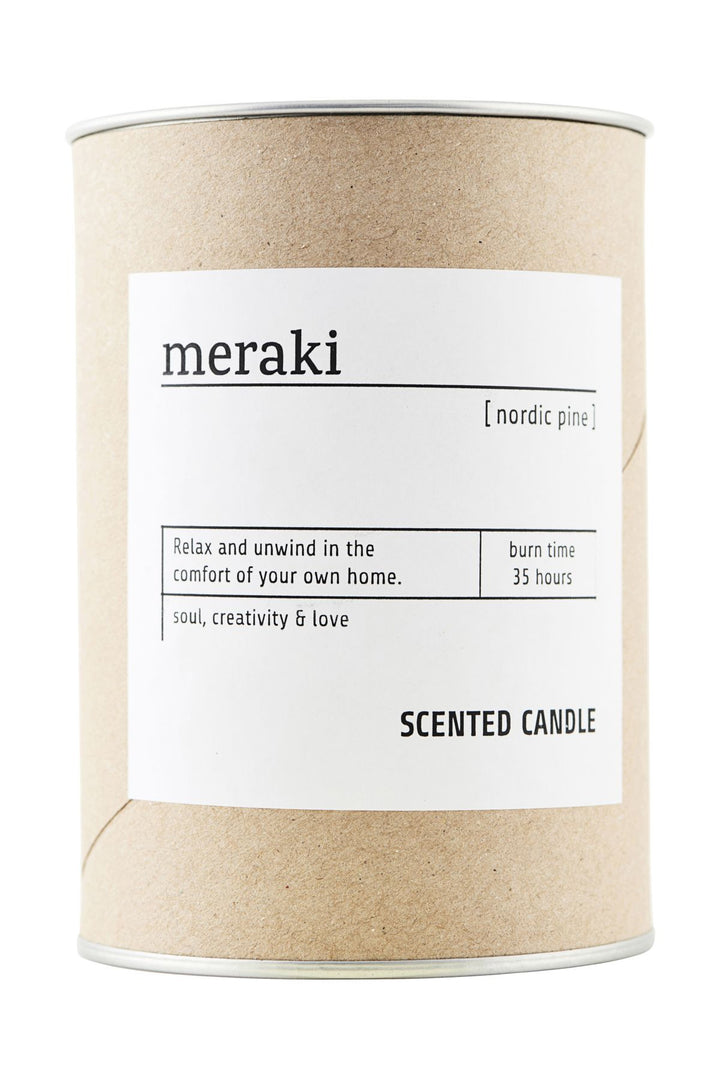 Nordic Pine Scented Candle, Lifestyle, Meraki - 3LittlePicks