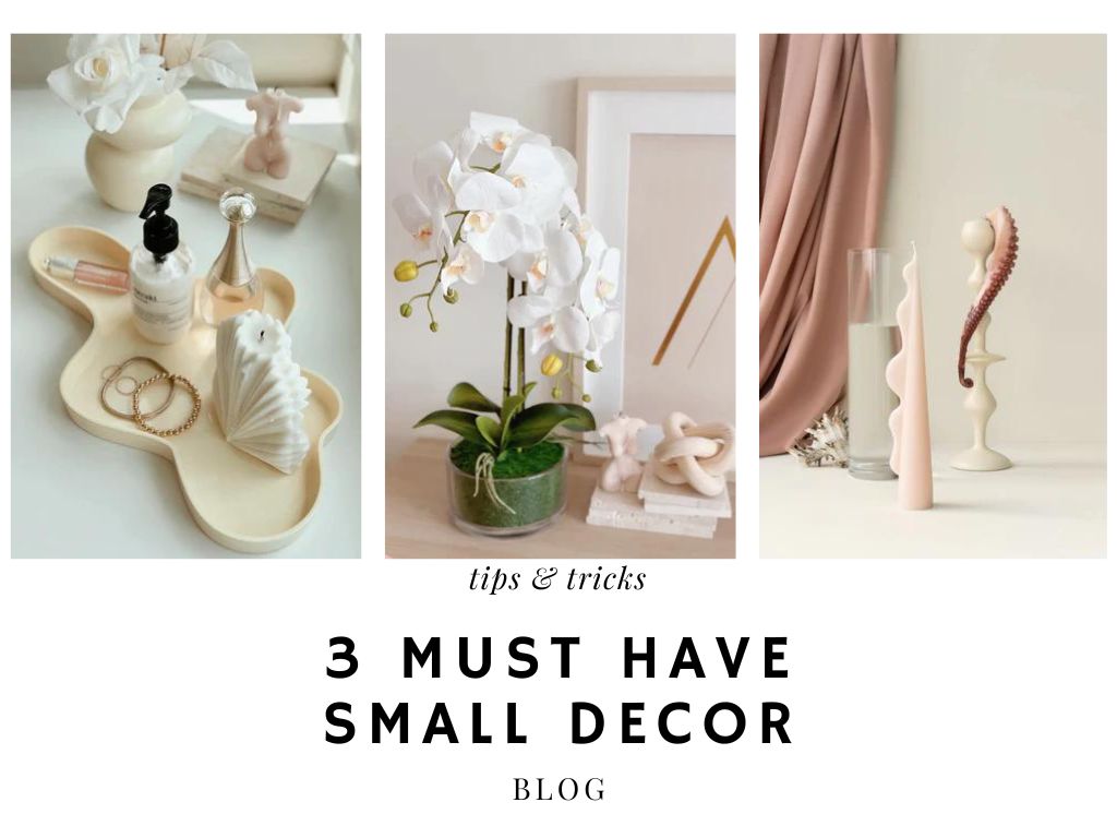 3 Must-Have Small Decor Items for Small Spaces: Elevating Style and Functionality