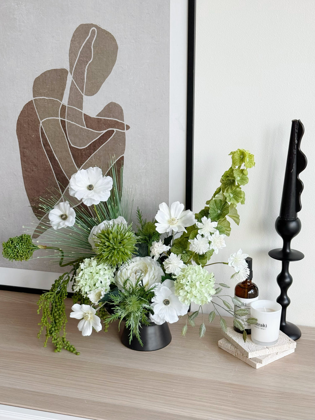 Verdant Sculpture In The Pot (1-sided)