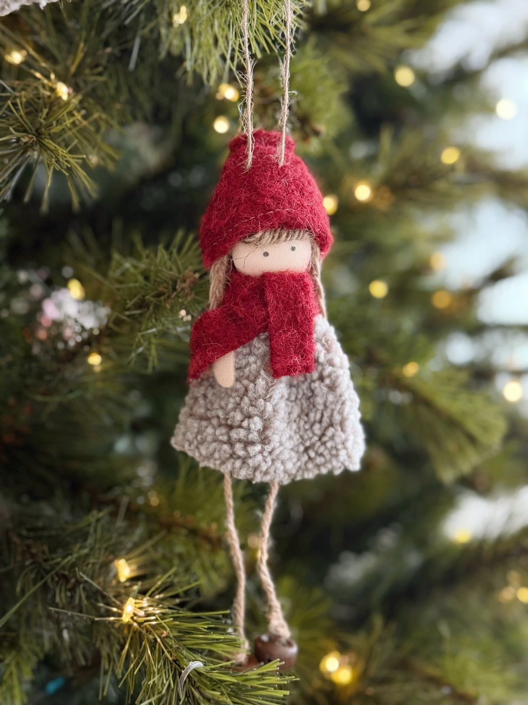 Cosy Winter Kid Ornament (3 colours)