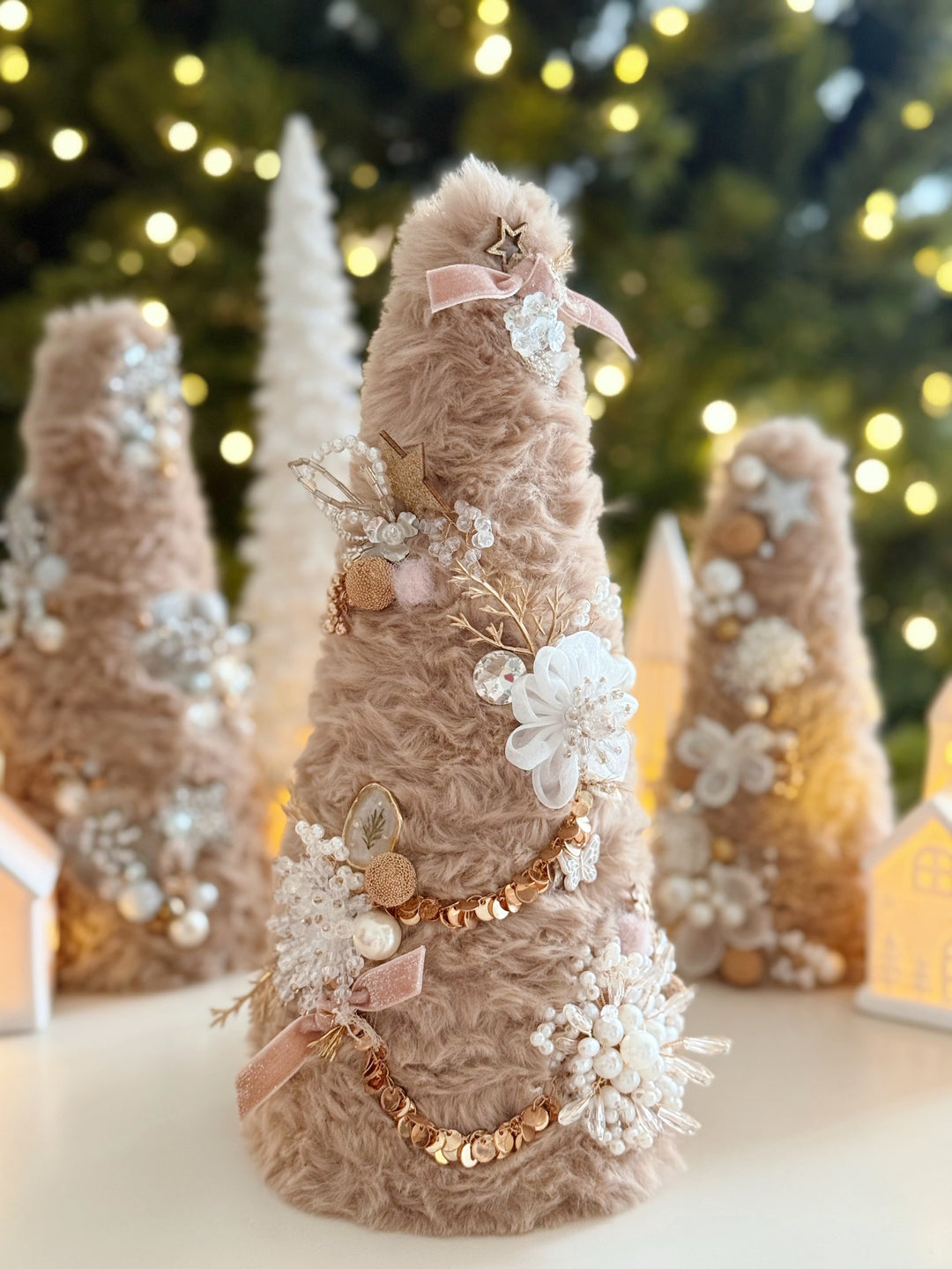 Latte Wishes Handmade Faux Fur Tree (3 options)