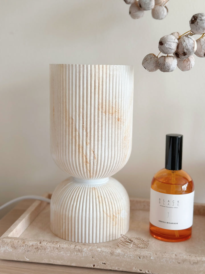 Amber Glow Table Lamp