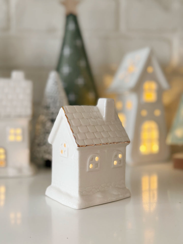 Winter Wishes Light-Up Porcelain Collection (6 options)