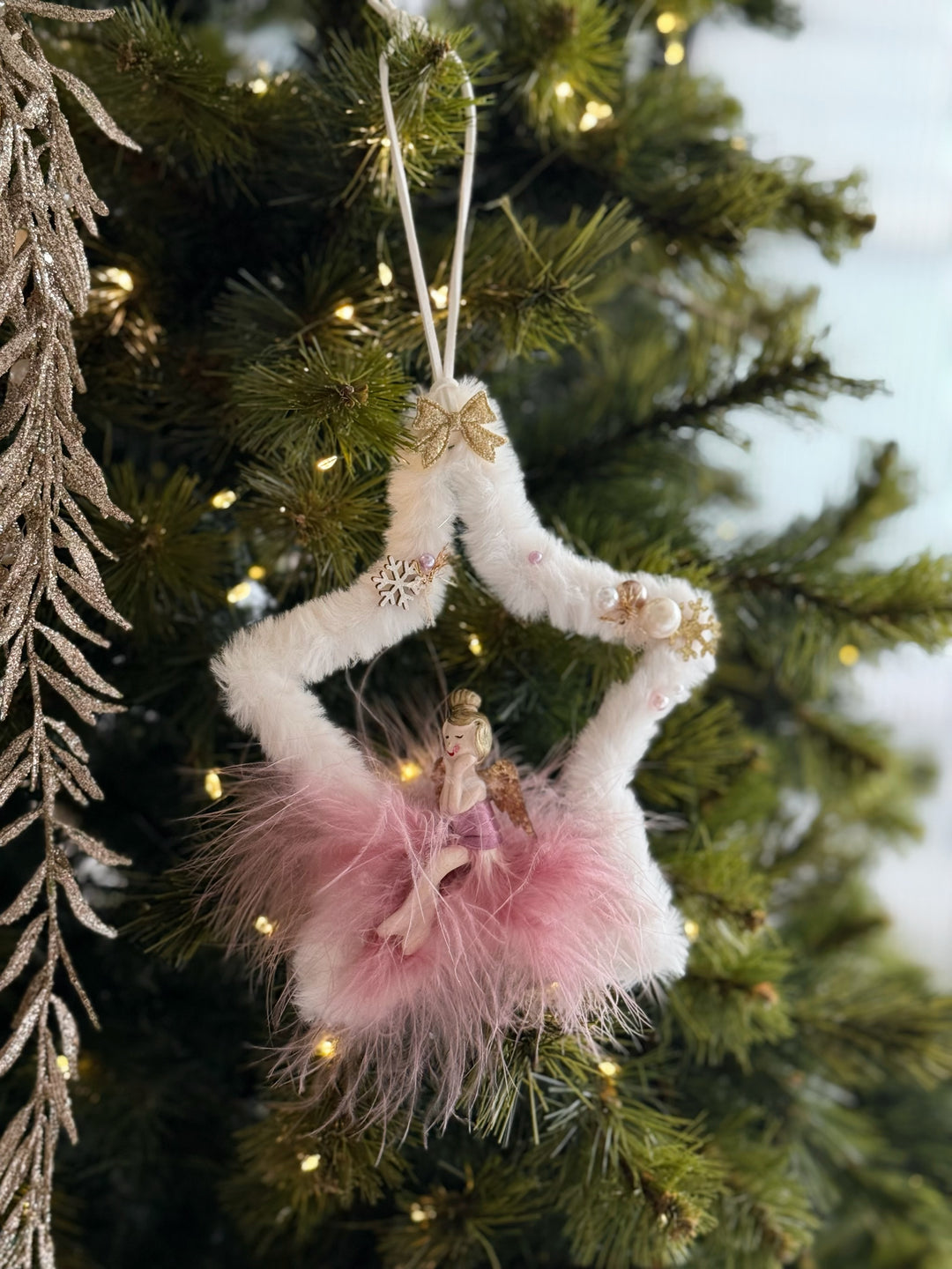 Blush Fairy Star Wreath