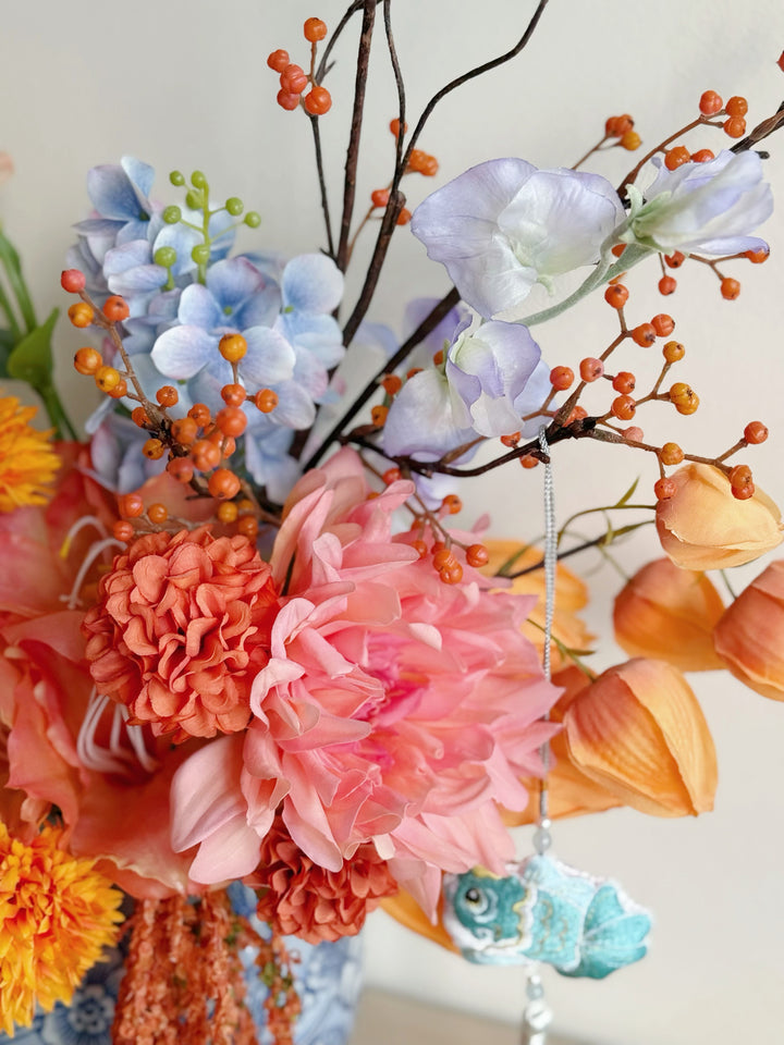 Prosperous Radiance in the Vase (1-sided) - 3LittlePicks