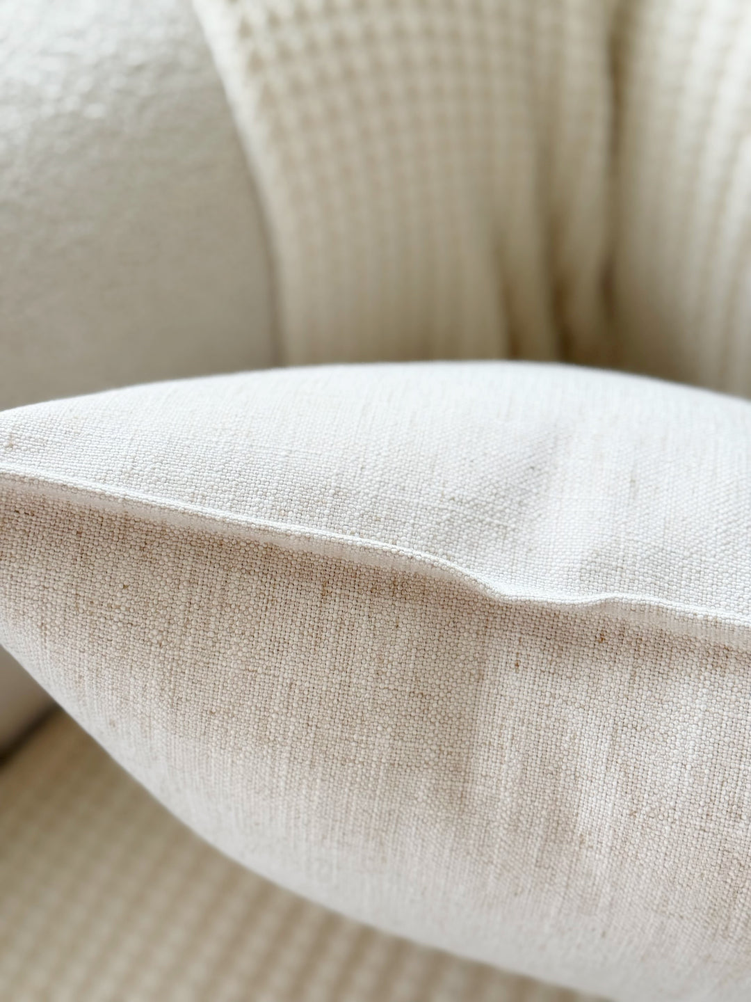 Heirloom Fringe Linen Cushion Cover