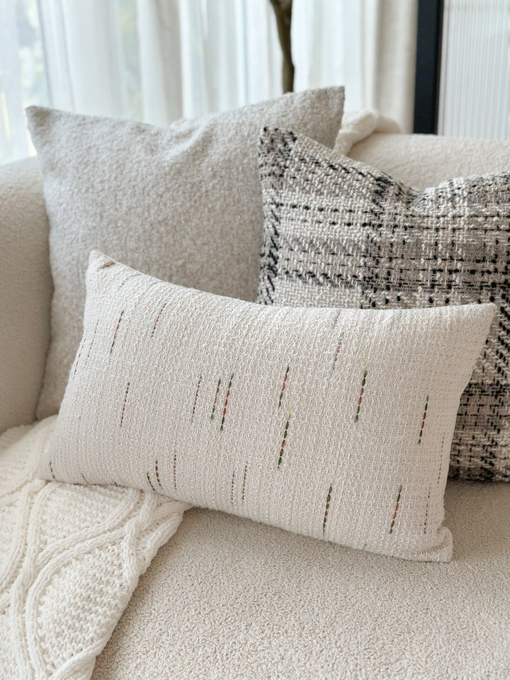 PRE-ORDER (8-12 Sept): Serene Stripes Woven Waist Cushion Cover