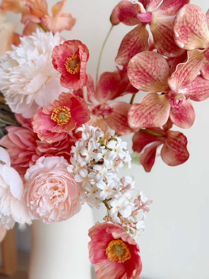 好事发生 Joyful Blessings Bloom In The Vase (1-sided)