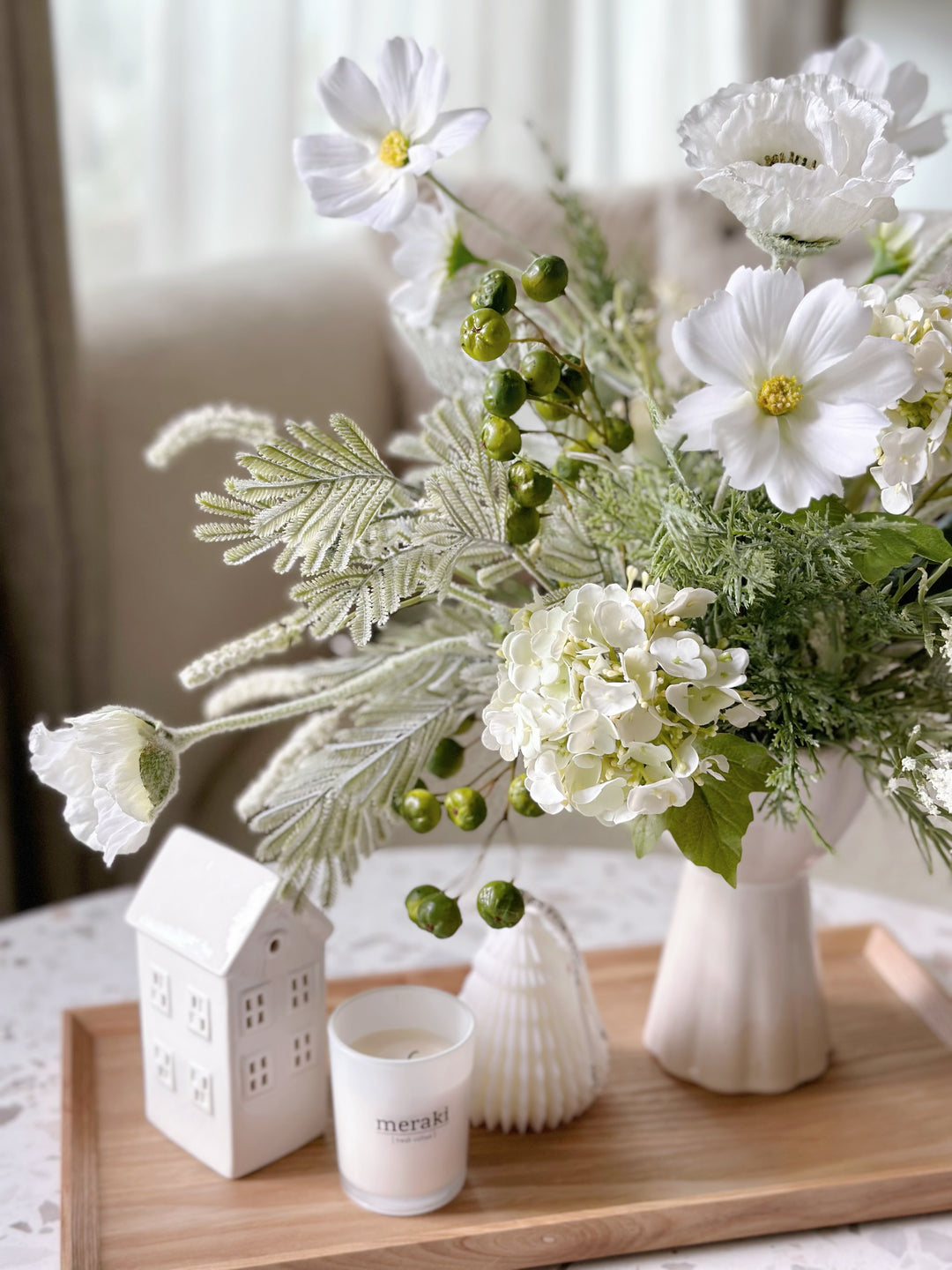 Ethereal Breeze in Vase (2 sided)