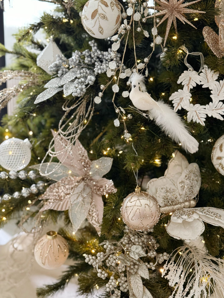 Champagne Twirl Glitter Stem (set of 3)