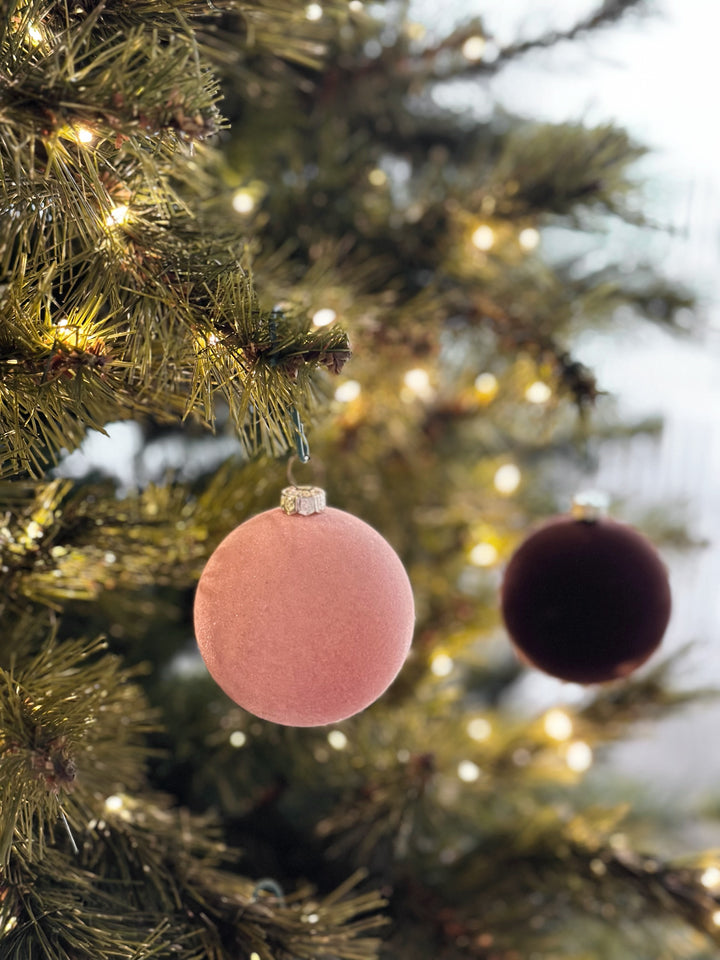 PRE-ORDER (17-23 Oct): Earthey Matt Elegance 6cm Bauble Set (set of 12)