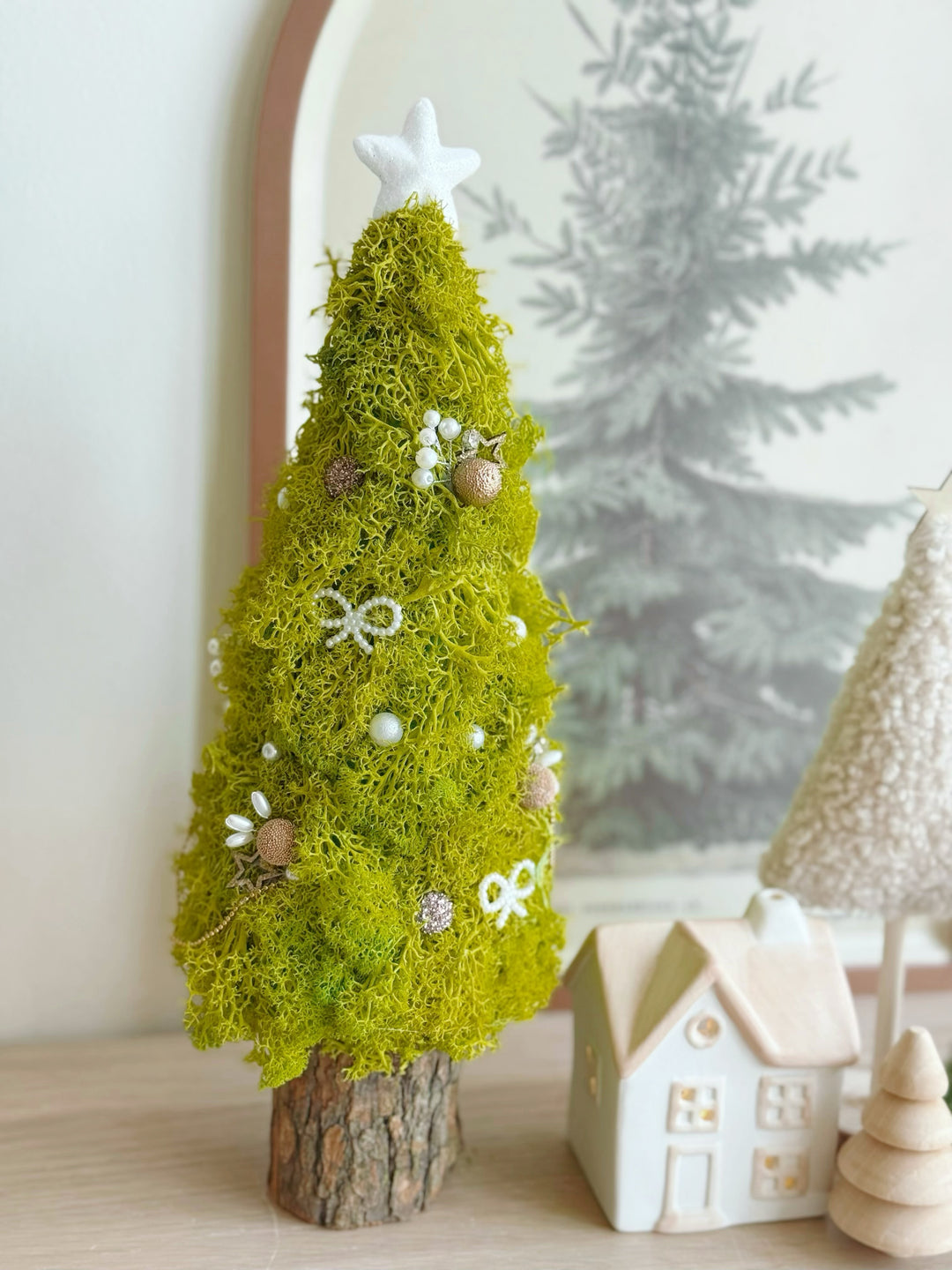 Whimsical Moss Tree Collection (3 options)