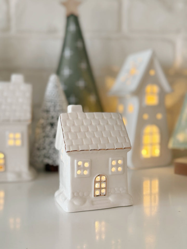 Winter Wishes Light-Up Porcelain Collection (6 options)