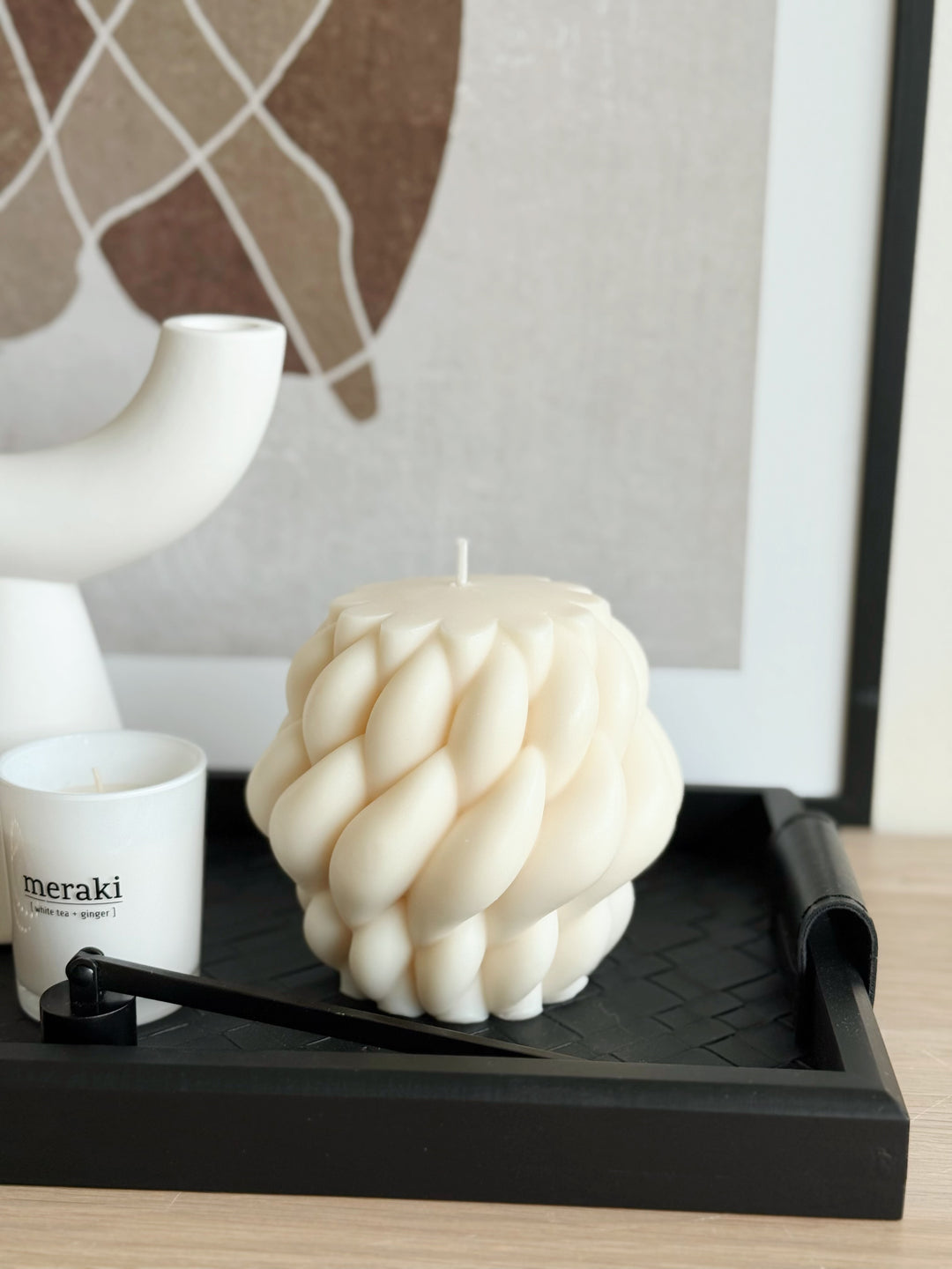 Cloud Twist Candle
