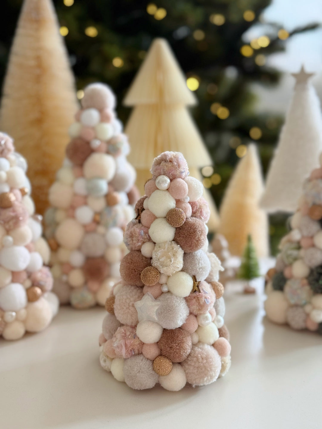 Whimsical Pom Pom Tree (4 options)