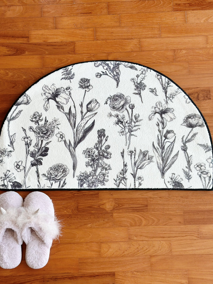 Botanical Elegance Bath Mat