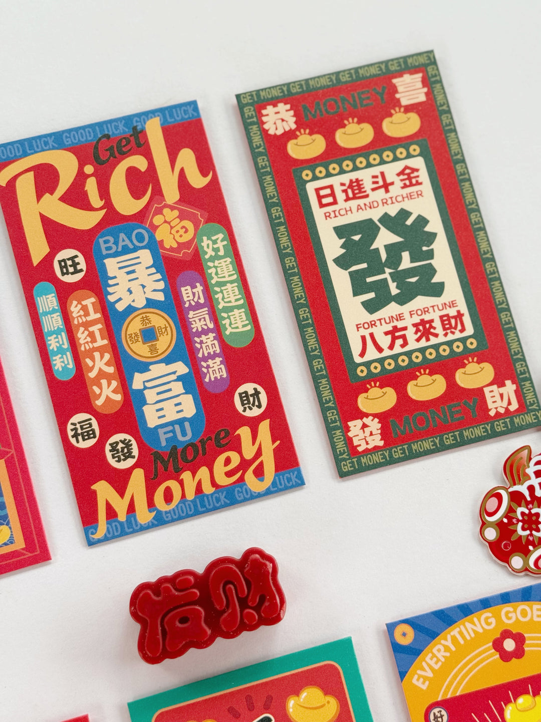 Fortune Everywhere Red Packet Set (Set of 6)