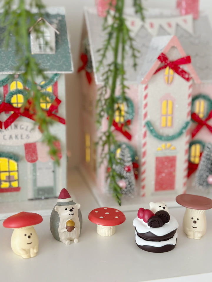 Whimsical Winter Woodland Figurine Set (set of 6)