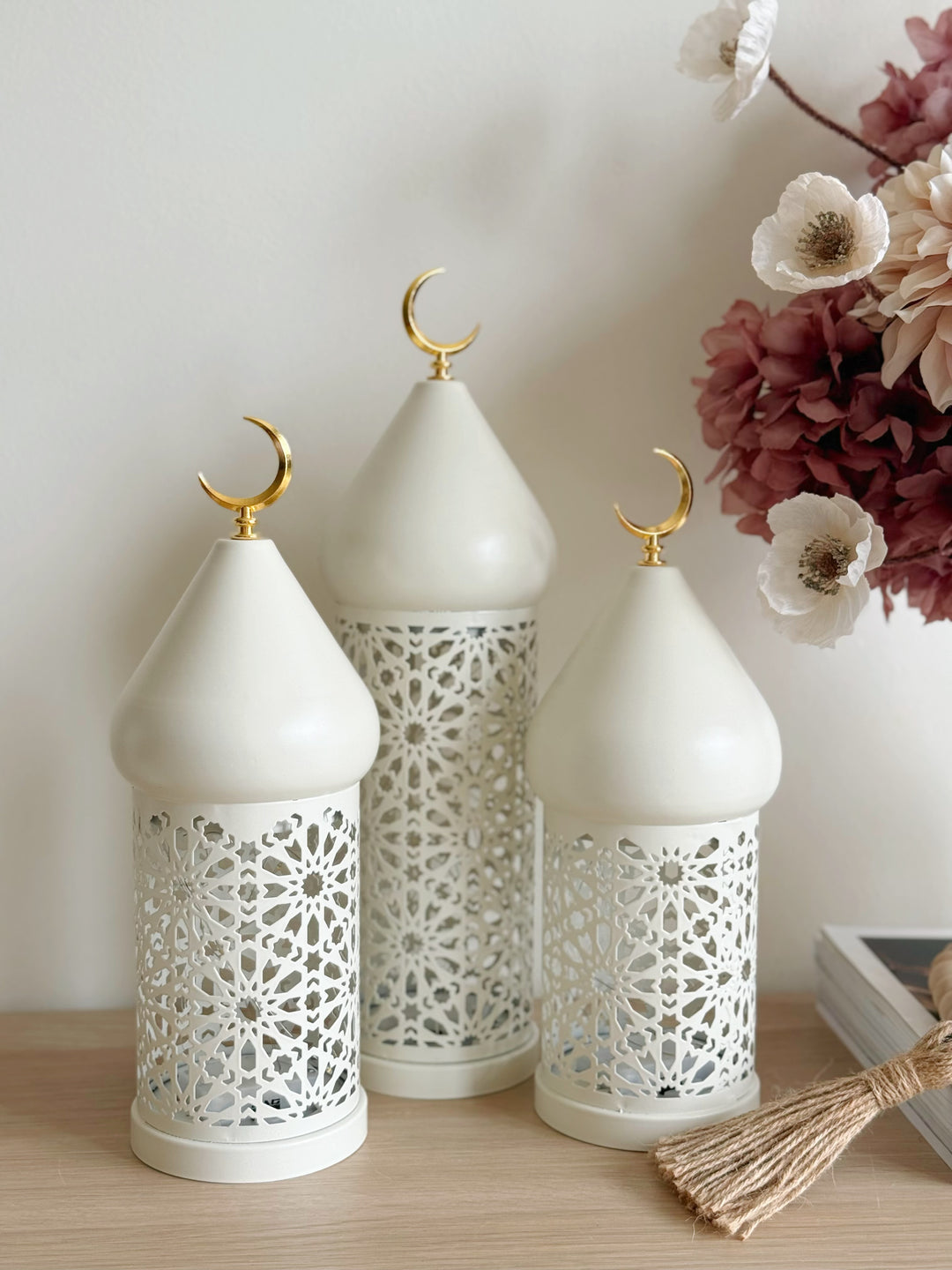 Golden Crescent Glow Lantern (3 sizes)