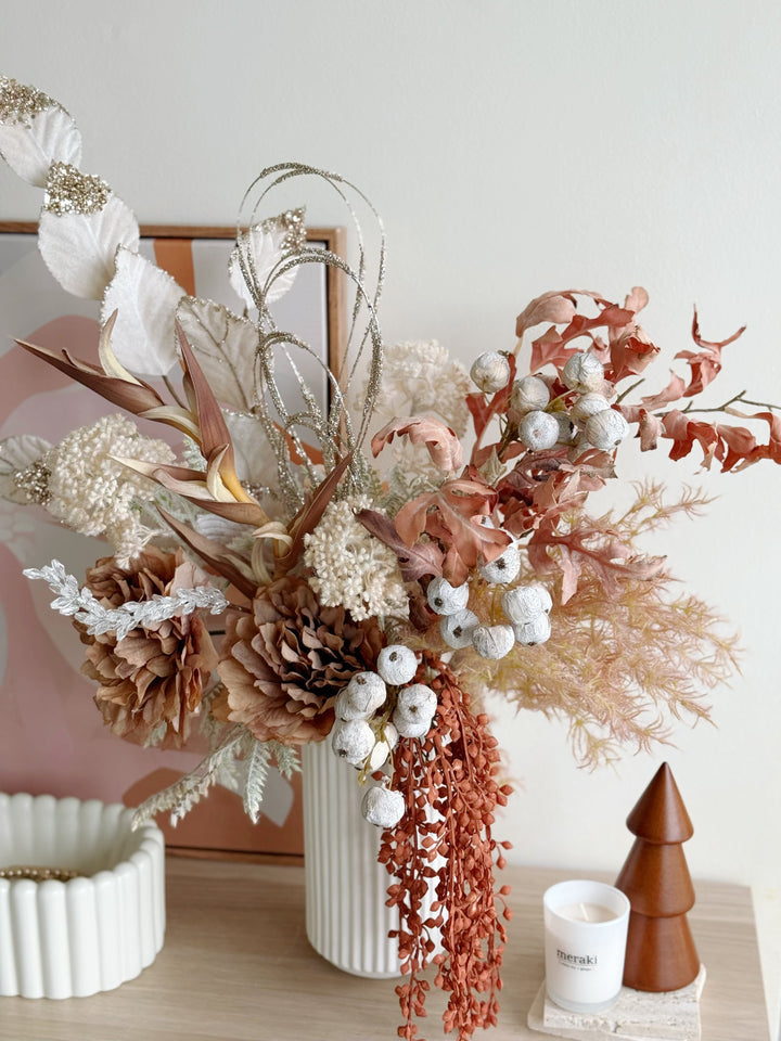 Gilded Earth Bloom in the Vase (1-sided)