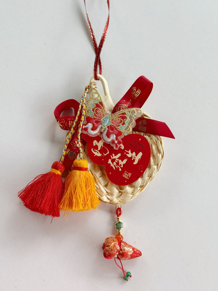 好事发生 Palm Fan Hanging Decor