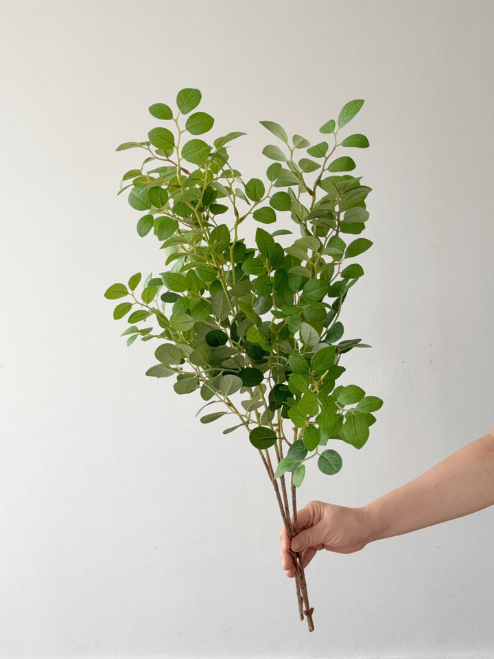 Faux Green Chinese Fringe Flower Branch