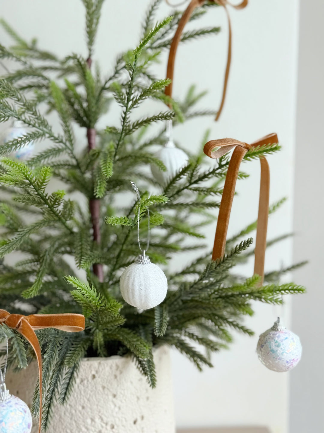 Winter Glow Mini Bauble Set (set of 12)