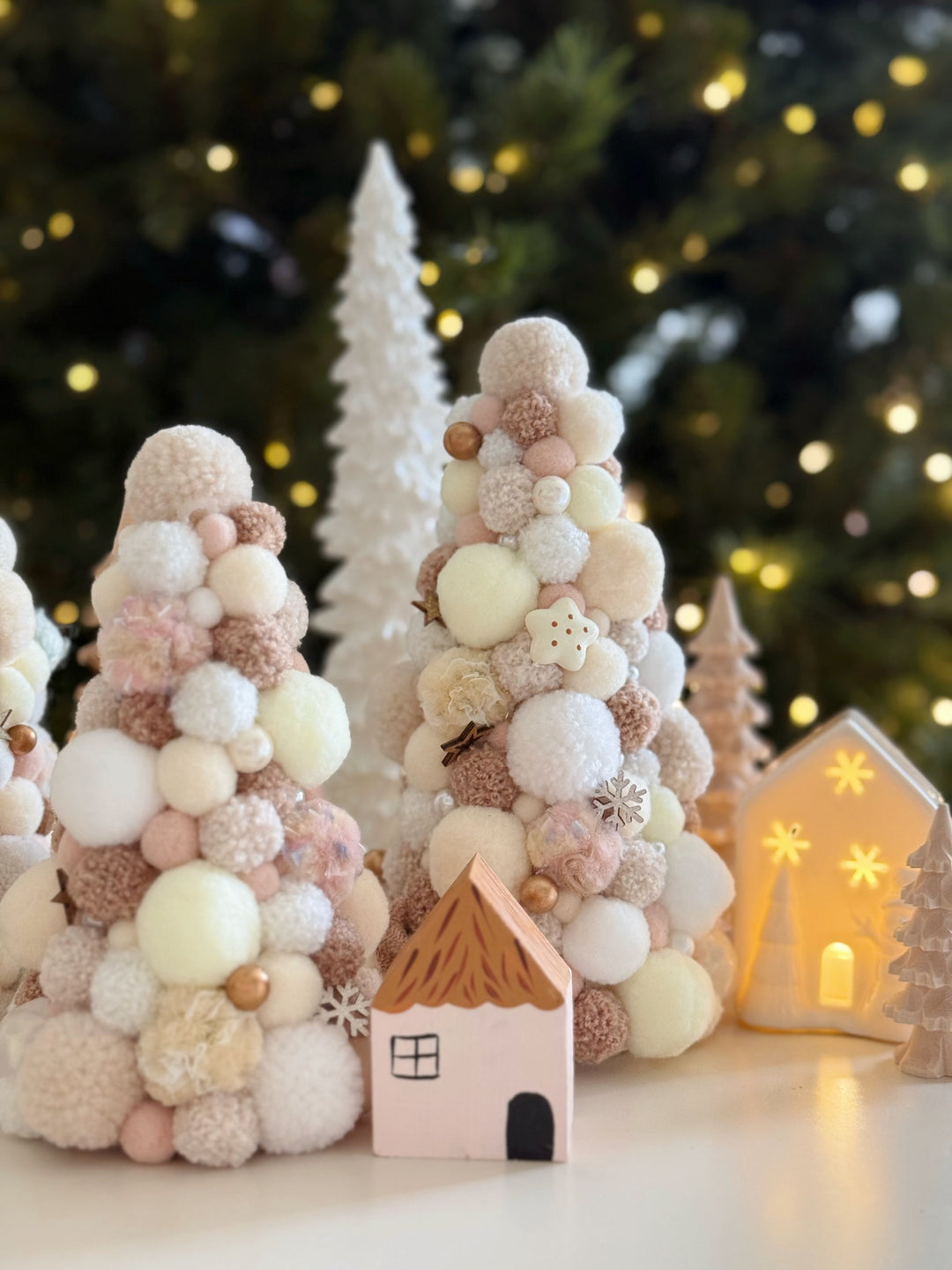Pastel Wonder Handmade Pom Pom Tree (3 options)