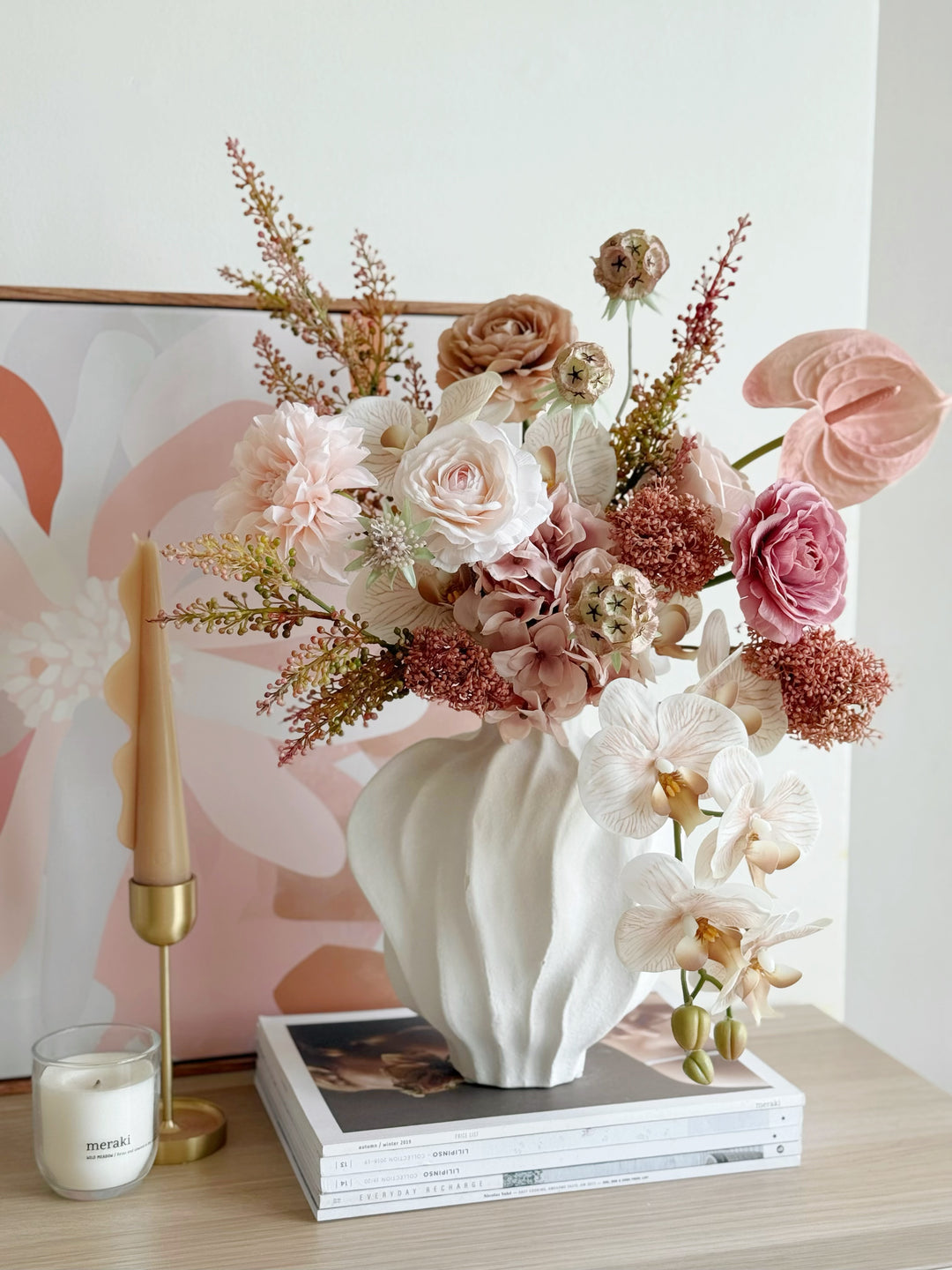 PRE-ORDER (19-22 May): Rosé Sculptura Bloom in the Vase (1-sided)