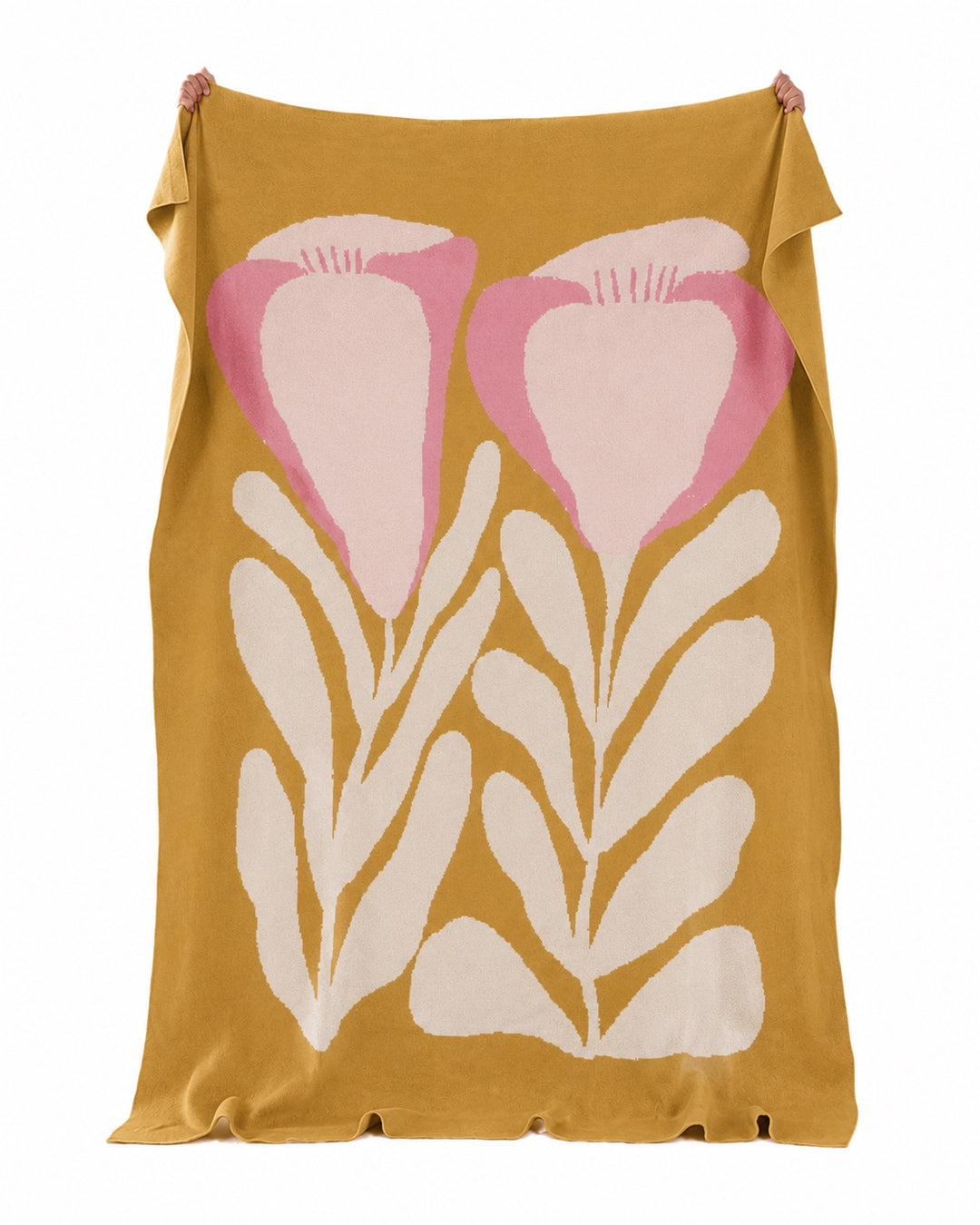 Mustard Blush Botanica Throw