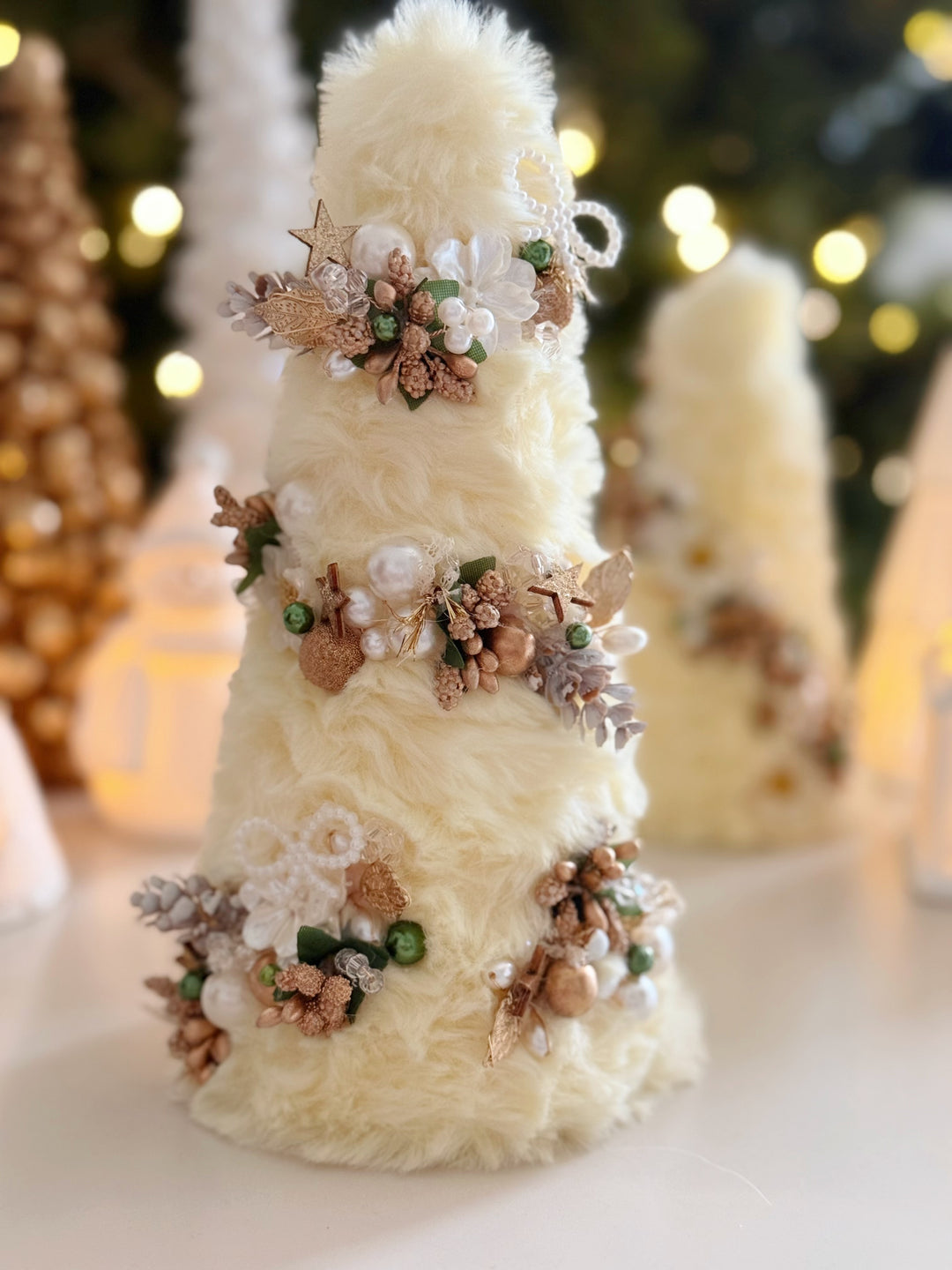 Buttercream Wishes Handmade Faux Fur Tree (2 options)