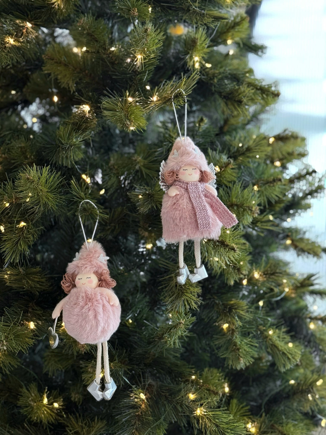 Merry Puff Angel Ornament (2 options)