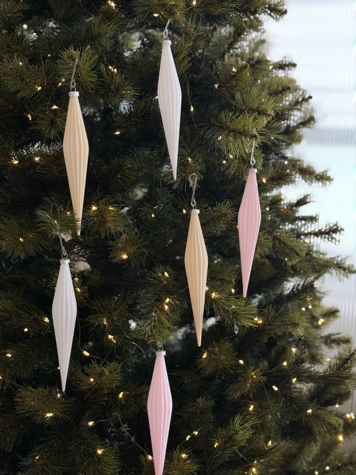 Nordic Velvet Icicle Set - Pastel (set of 6)